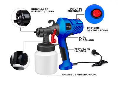 PULVERIZADOR DE PINTURA ELECTRICO