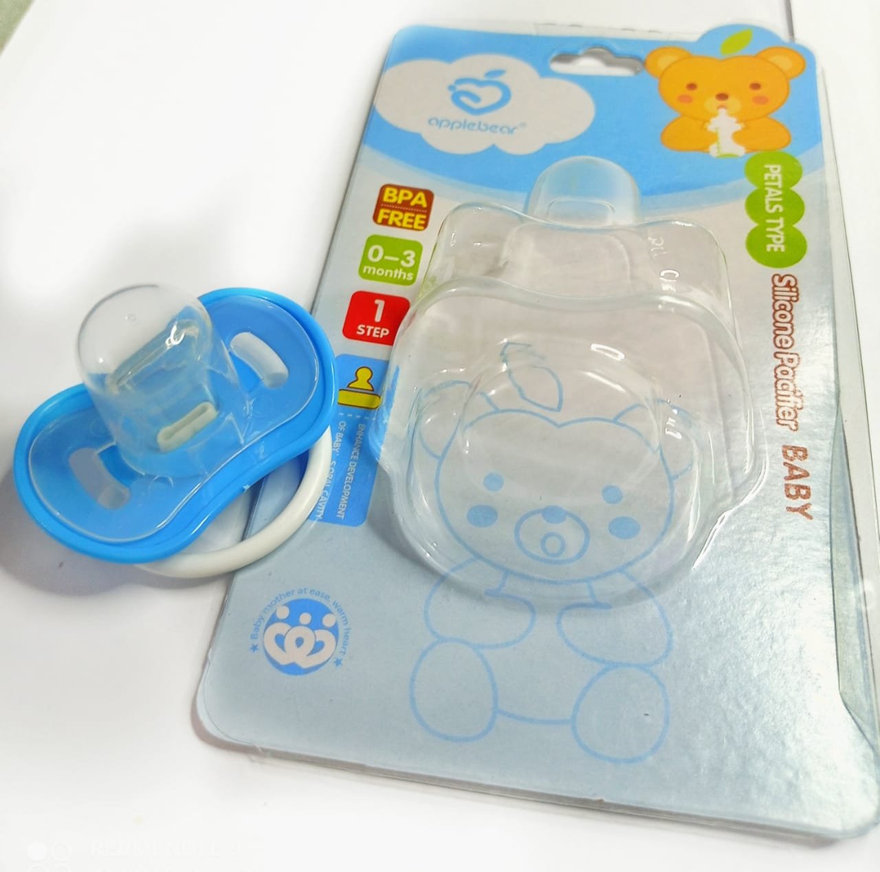 CHUPETE DE SILICONA PARA BEBE RECIEN NACIDO