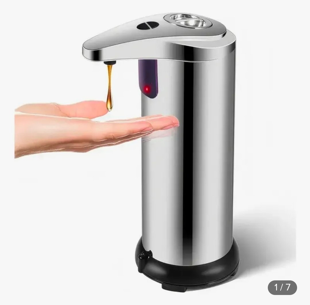 DISPENSADOR AUTOMÁTICO DE JABON DELUX DECO