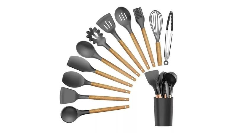 SET SILICONA 12 PIEZAS