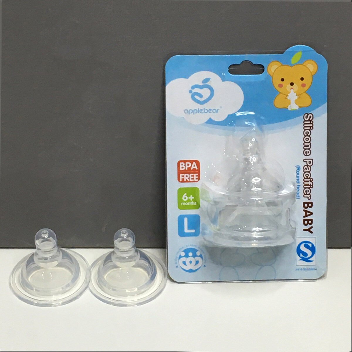 CHUPETE DE SILICONA LIQUIDA PARA BIBERON