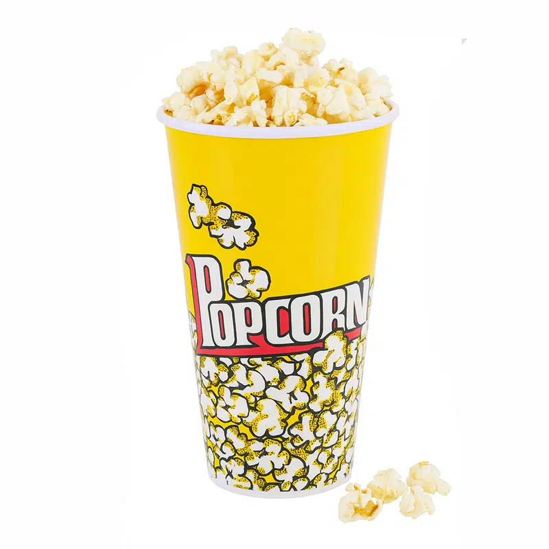 RECIPIENTE PARA POP CORN 18 X 11 CM