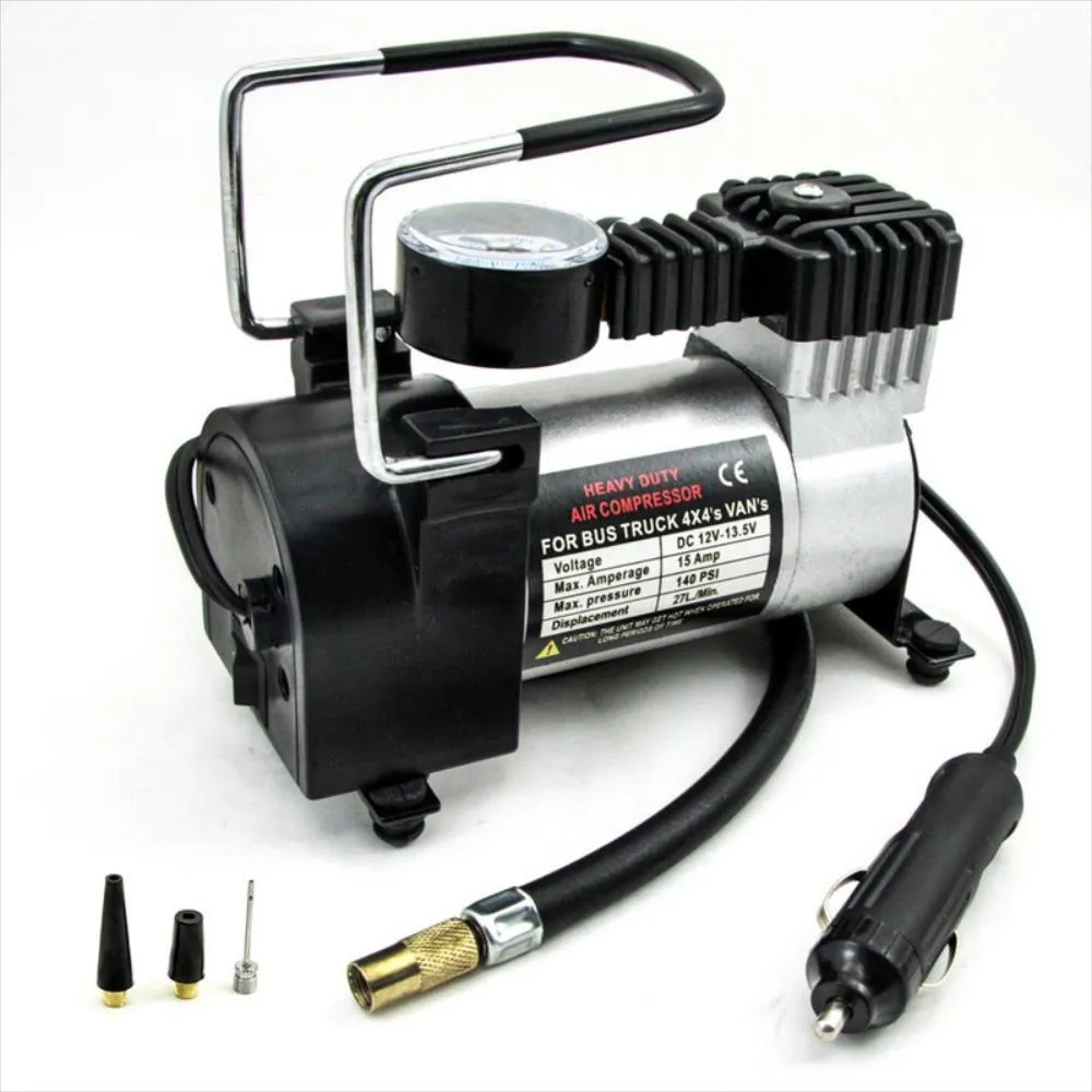 COMPRESOR PARA AUTO 140 PSI 12 V